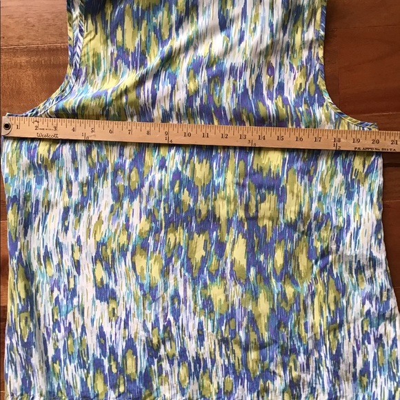 Kenar silk blouse sleeveless L - Picture 5 of 6